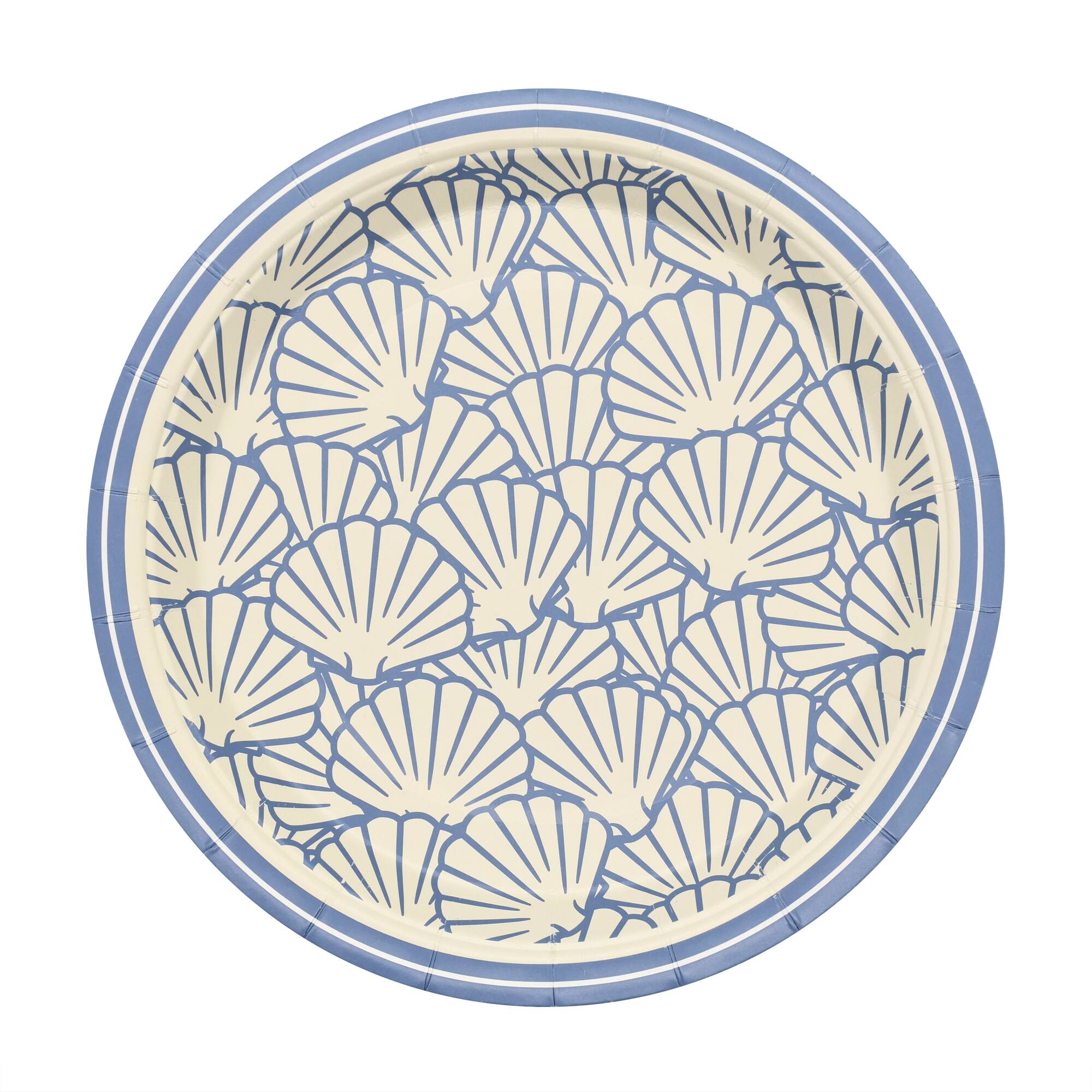 7" Modern Coast Shell Snack Plates, 10ct. by Celebrate It™